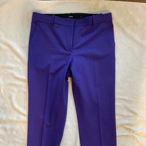 Theory Bright Purple Pant - Sz 10